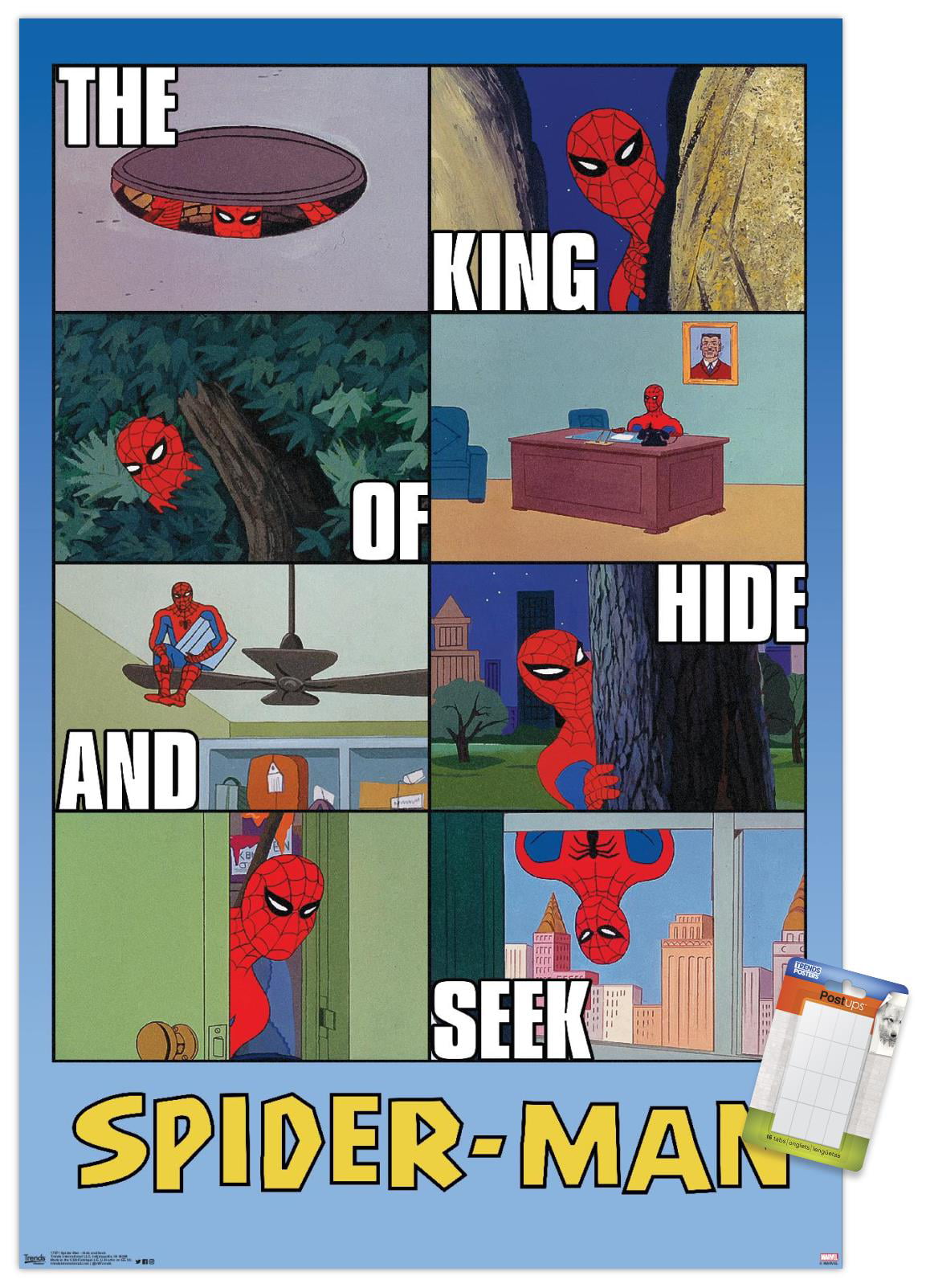 Marvel Comics - Spider-Man - Hide and Seek Wall Poster, 