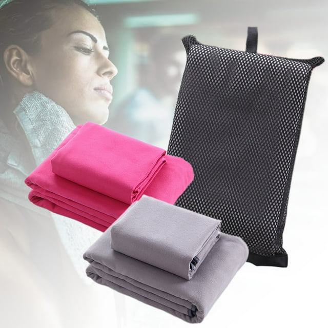 Toalla Deportiva de Secado Rápido, Microfibra Suave, Portátil y Ligera, Multifuncional, Ideal para Yoga, Fitness y Gimnasio. Tamaño: 150 X 75 Cm/70 X 38 Cm. Juego de 1 Pieza.
