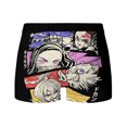 thumbnail image 4 of Calzoncillos tipo bóxer elásticos de seda de leche transpirables con gráficos de anime Demon Slayer para hombre, calzoncillos tipo bóxer 3D, 4 of 5