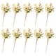 thumbnail image 1 of Yuarrent 10x bayas artificiales de larga duración para decoración de pasteles línea suave y plantas anticorrosión Decoración Rosa 25cm, 1 of 6