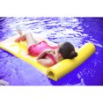 thumbnail image 2 of California Sun Deluxe Oversized Unsinkable Foam Cushion Pool Float - Yellow, 2 of 2