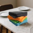 thumbnail image 4 of FRKSMD-12 Pack Microfiber Cleaning Cloth 11.8x11.8inch - Streak-Free, Reusable Wipes for Glass, Kitchen, Car, Dusting - Absorbent & Lint-Free (Mixed Color 04, 11.8 x 11.8 in), 4 of 4