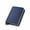 Carbon fiber blue, variant on RFID anti-theft swipe automatic ejection card wallet, credit card metal card holder, men's multi-card wallet, carbon fiber