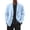 Light Blue, variant on Breezora Men's Casual Lightweight Jacket Sport Blazer Two Button Cotton Linen Suit Jacket Breathable Travel XXL Size Dark Blue