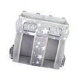 thumbnail image 4 of Tnarru Hanging Diaper Organizer Spacious Changing Table Playard Baby Diaper Stacker Gray White Stars, 4 of 8