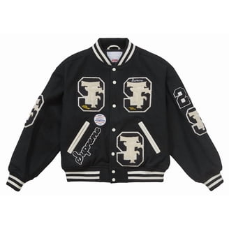 Supreme Men's Praises Varsity Jacket Navy, from StockX - Walmart.com