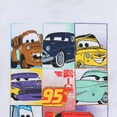 thumbnail image 5 of Disney Cars Lightning McQueen Short Sleeve T-Shirt and Mesh Short Set (Boys), 2 Piece Set, Sizes 2T-7, 5 of 7