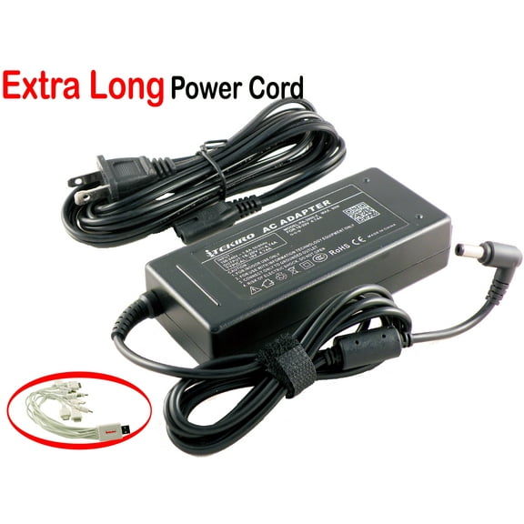 iTEKIRO AC Adapter Charger for Fujitsu Lifebook NH570, P702, P727, P728, P772, S752, S762, S762, T725, T726, T732, T734, T902