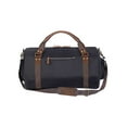 thumbnail image 2 of Harley-Davidson 21" Ponderosa Ballistic & Genuine Leather Duffel Bag - Black, Harley Davidson, 2 of 5