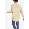 thumbnail image 2 of YOOSMATIC Women Animal Print Pullover Sweater Leisure Loose Female Knit Khaki Back, 2 of 4
