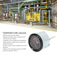 thumbnail image 3 of Oil Temperature Gauge, Practical 50-150 Degrees Celsius  12V Car Fuel Temperature Gauge  For Generator, 3 of 8