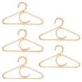thumbnail image 1 of 5X Rattan Clothes Hanger Style Kids Garments Organizer Rack Children Hanger Kids Room Decoration Hanger for Clothes, 1 of 5