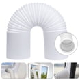 thumbnail image 2 of Fairnull Portable Air Conditioner Exhaust Hose 5.1/5.9 Inch Diameter Telescopic Anticlockwise Thread Pp Exhaust Vent, 2 of 9