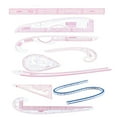 thumbnail image 4 of French Curve Ruler Sewing Ruler Dressmaking Tailors Ruler Drawing Template Measure Ruler Dress Curve Rulers for Pattern Maker 9pcs, 4 of 10