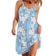 thumbnail image 2 of Vestido plisado de tirantes para mujer, vestido informal de verano de talla grande para mujer, vestido de túnica con cuello redondo, innovación moderna, 2 of 3