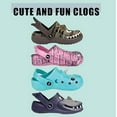 thumbnail image 5 of Norty Toddler Kids Boy's & Girl's Fun Slip-On Sandal Slipper Clog Shoes, 5 of 18