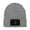 Heather Grey, variant on Tactical Beanie by Pull Patch – Authentic Flexfit Winter Hat with 2x3 Inch Hook & Loop Surface for Removable Morale Patches (Navy Blue)