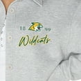 thumbnail image 3 of Women's Gameday Couture Ash Northern Michigan Wildcats Foundation Full-Button Long Sleeve Overshirt, 3 of 3