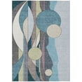 thumbnail image 2 of Addison Rugs Chantille Indoor/Outdoor Transitional Modern Teal Machine Washable Rectangle Rug, 8' x 10', 2 of 8