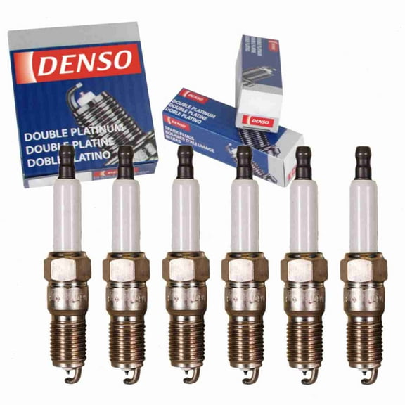 6 pc DENSO 5091 Spark Plugs for 12571533 AGSF 32FE-C AGSF 32FECF4 CGSF22F CGSF22N PT16EPR10 Ignition Wire Secondary Fits select: 2010-2012 FORD FUSION, 2010-2012 FORD ESCAPE