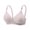 Grey, variant on SRZYMJ Womens Wireless Bra Seamless Underwire Full Cup Bra for Comfort and Support with Smooth