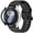 black, variant on Pozyie Compatible with Samsung Watch 7 6 5 4 Watch Band 40mm with Screen Protector, 20mm Soft Silicone Sport Strap for Women Men, black- 40mm