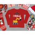 thumbnail image 4 of Santa I'm Digging Christmas Gift For Boys Toddler Kids Long sleeve T-Shirt, 4 of 6
