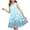 Style3-Light Blue girls dresses, variant on Girl Dresses Size 10-12 Party Smock Floral Dress Crew Neck Dresses Flower Girl Dresses for Girls 7-16 White Chiffon A-Line Party Dress Vestidos De Ninas Para Fiestas 7 Years