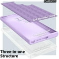 thumbnail image 5 of for Samsung Galaxy S23 Ultra Phone Case Liquid Silicone, Cute Thin Slim Soft Rubber TPU Plain Smooth Gel Cover for Women Girl, Matte Solid Protective & Shockproof, Lilac Lavender Light Purple, 5 of 14