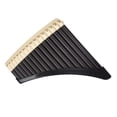 thumbnail image 2 of Instrumento de pipa de Pan llave de resina tradicional CUTICAT 16 tubos marrones, 2 of 8