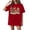#004#-Red, variant on ASDFVBKG 250th Anniversary Usa Shirt America 250th Years Anniversary Plus Size T-Shirt 3/4 Sleeve Patriotic Flag Eagle Print Tops 1776-2026 Tshirt Gifts Black S