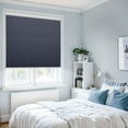 thumbnail image 3 of Keego Cordless Blackout Cellular Shades for Windows Bottom up Pleated Window Blinds Waterproof Thermal Insulated Honeycomb Blinds for Home, Office and Bedroom, Dark Blue 24"W x 42"H, 3 of 9