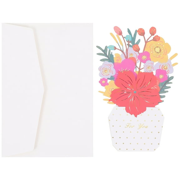 Hemoton Mother’s Day Gift Card Invitation Kit 3D Baby