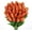 Dark Orange, variant on 10pcs Artificial Tulip Flowers, Real Touch Fake Flowers Bulk for Mothers Day Home Office Centerpiece Indoor Outdoors Spring Easter Decorations