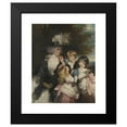 thumbnail image 2 of Sir Joshua Reynolds 12x14 Black Modern Framed Museum Art Print Titled - Lady Smith (Charlotte Delaval) and Her Children (George Henry, Louisa, and Charlotte) (1787), 2 of 5