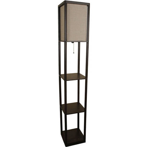 Mainstays Shelf Floor Lamp with Shade by Generic