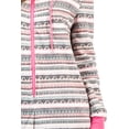 thumbnail image 5 of Ashford & Brooks Women's Fleece Hooded One Piece Pajama Jumpsuit, 5 of 5