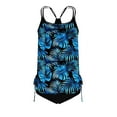 thumbnail image 4 of Neewe Women's Swimsuit Tankini Tummy Control Bathing Suits Two Piece Full Coverage Slim Swim Suits with High Waisted Bottom, 4 of 5