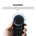 thumbnail image 4 of Teclado programable Bluetooth HUION Keydial Remote con doble dial, 60 teclas, 4 of 7