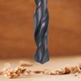 thumbnail image 5 of Uxcell 8.8mm Twist Drill Bit with MT1 Morse Taper Shank, 80mm Flute Length High-speed Steel Black Oxide, 5 of 5