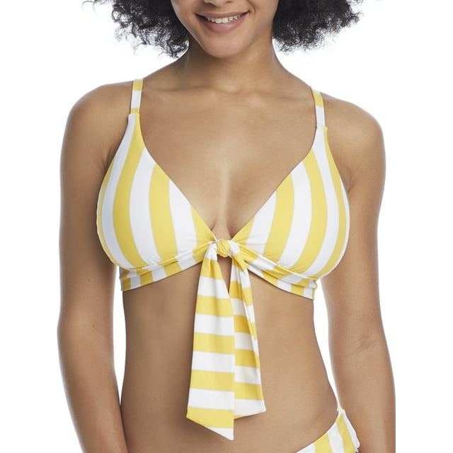 Swim Systems Womens Sunbeam Sydney Triangle Wire-Free Bikini Top Style-T503-SUNBE Swimsuit