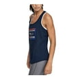 thumbnail image 3 of Under Armour Freedom Lock Up Tank Cotton Blue Sports Logo UA Women's Size, 3 of 3