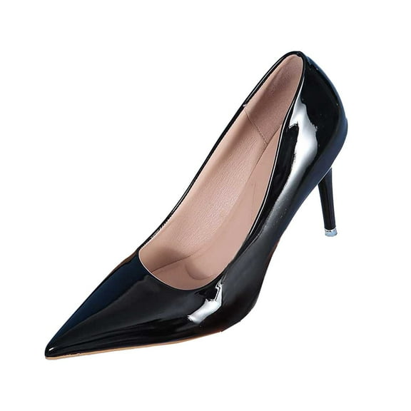 Closed Toe Heels for Women – Classic Pumps for Work and Formal Events Elegant Women's Pointed Toe Stiletto High Heels Dress For Party Wedding Evening Prom Comfortable On Shoes