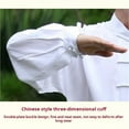 thumbnail image 4 of Summer Tai Chi Uniform Cotton Wushu Kung Fu Clothing Martial Arts Wing Chun Suit Breathable Clothes, 4 of 5