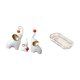 thumbnail image 5 of Esculturas de , estatuas de cerámica, bandeja de almacenamiento rectangular, organizador multifunción para el hogar, adecuado para sala de est, 5 of 8