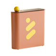 thumbnail image 3 of Caja de almacenamiento personal para mascarillas faciales, organizador de mascarillas de maquillaje, estuche de almacenamiento versátil rosa, 3 of 9
