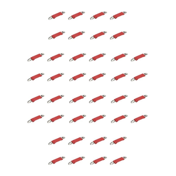 Toystoory Clips de manopla Extensor multifuncional Cierres de seguridad fijos resistentes al desgaste Accesorio de ropa para niños Niñas Tipo 2 10Conjunto