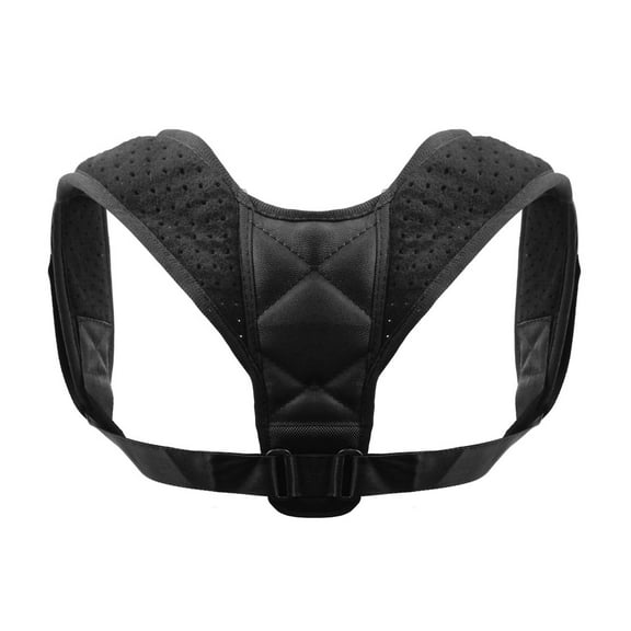 Unique Bargains Adjustable Back Posture Corrector Clavicle Belt Support Strap