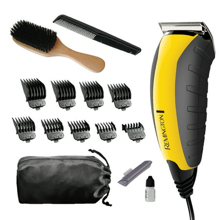Remington Virtually Indestructible™ Haircut and Beard Trimmer, Yellow, (Best Haircut Machine For Fade)