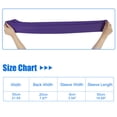 thumbnail image 4 of Manga de enfriamiento Unique Bargains Mantón de brazo de protección solar poliéster con orificio para el dedo Púrpura oscuro, 4 of 7